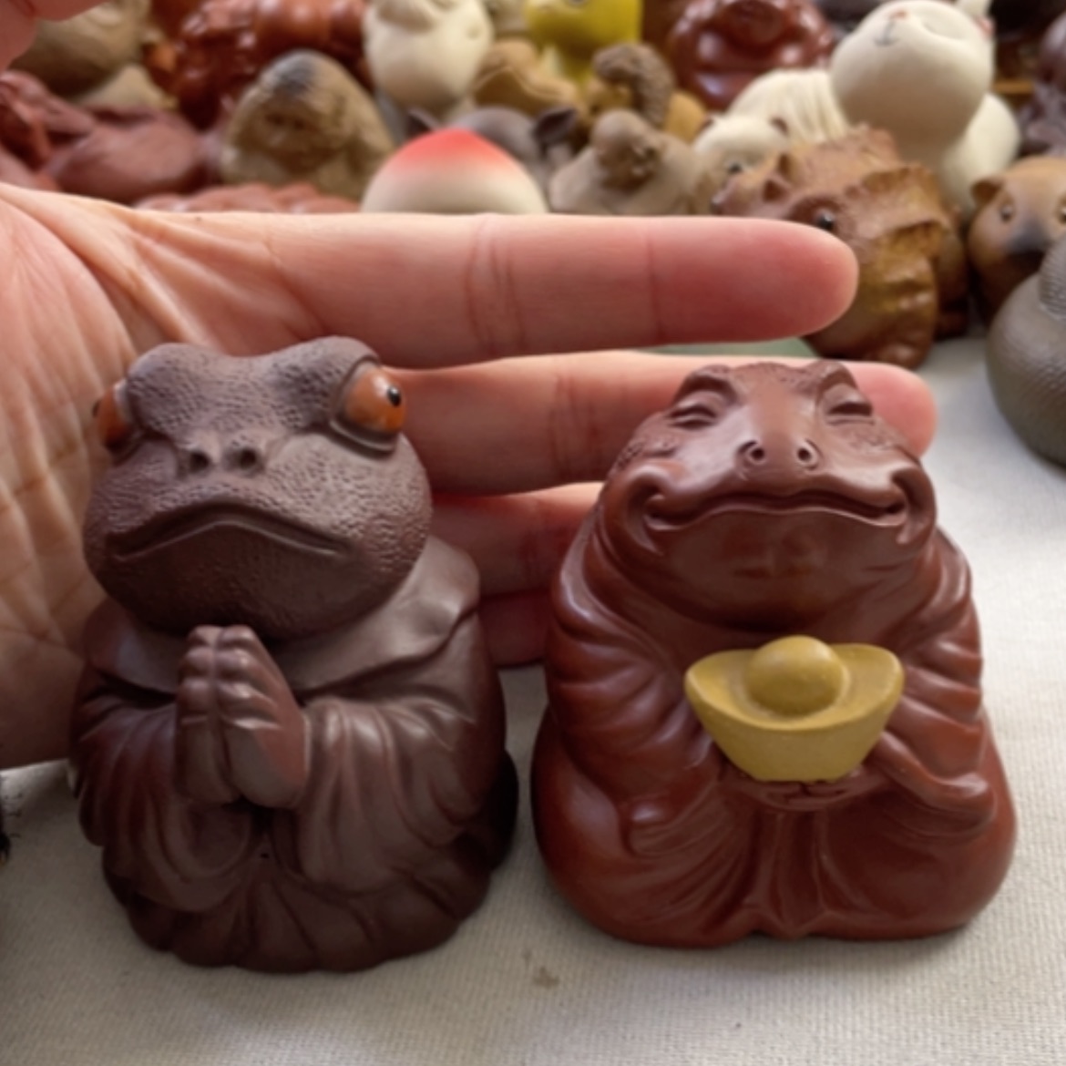 【闪购商品】紫砂茶宠用****4紫砂金蟾