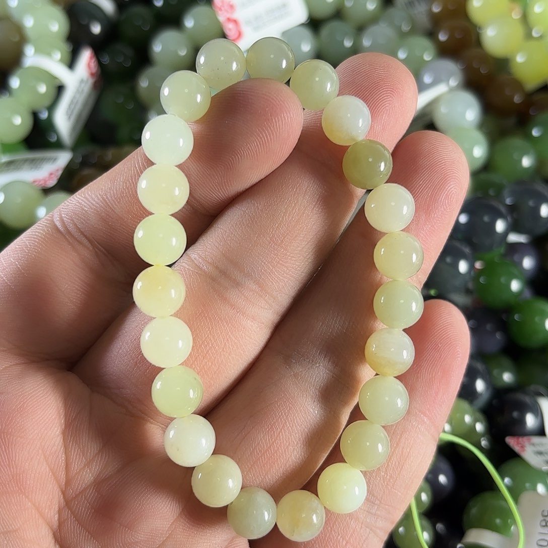 和田玉手链未镶嵌W19