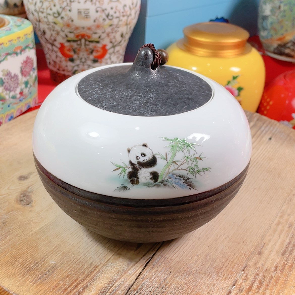 【闪购商品】罐陶瓷茶叶罐密封罐