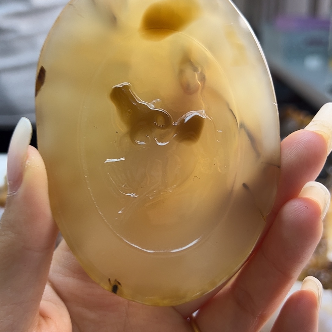 玛瑙/玉髓未镶嵌吊坠(不含链)