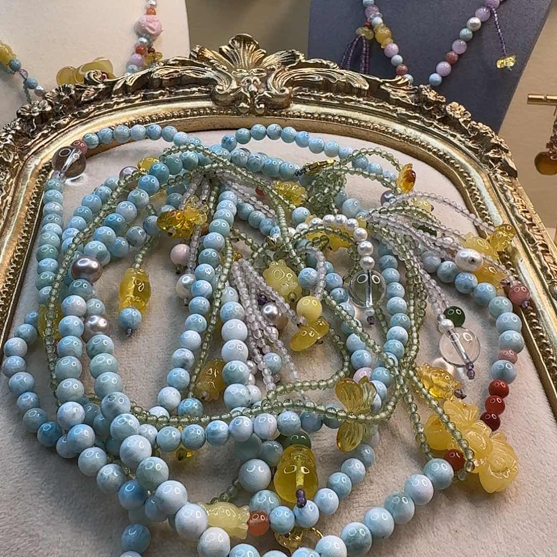 未镶嵌琥珀手链琥珀项链