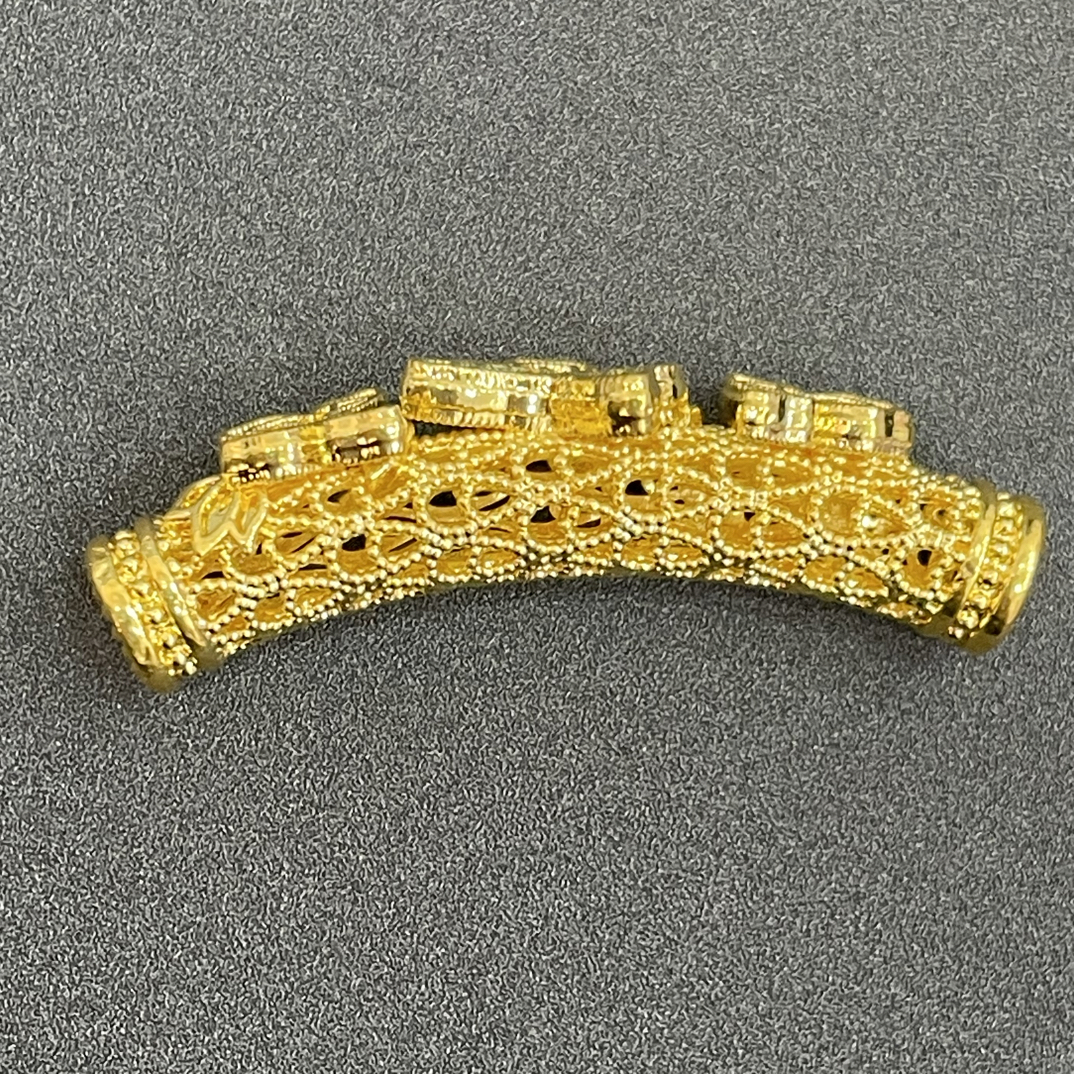 【莹莹专享】足金999 蝴蝶镂空弯管 ZP  0.95 纳金添福