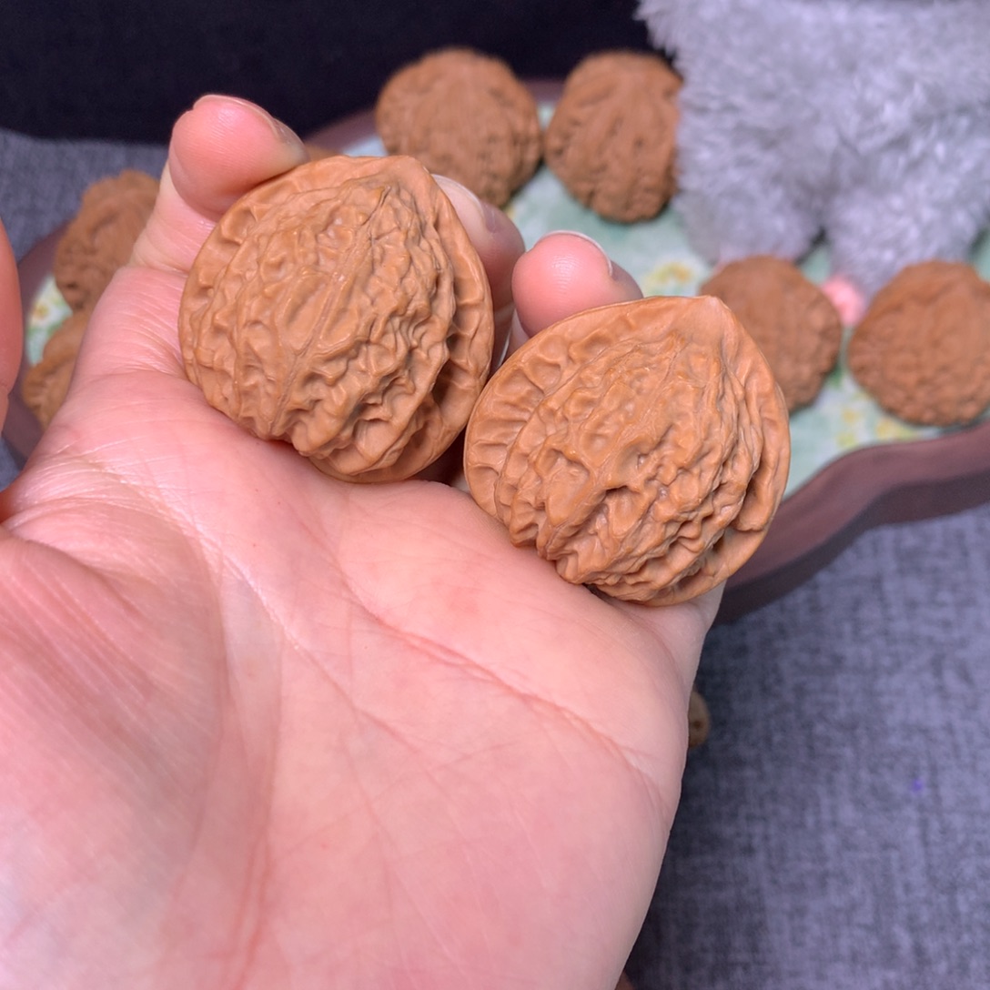 把件文玩核桃金牛