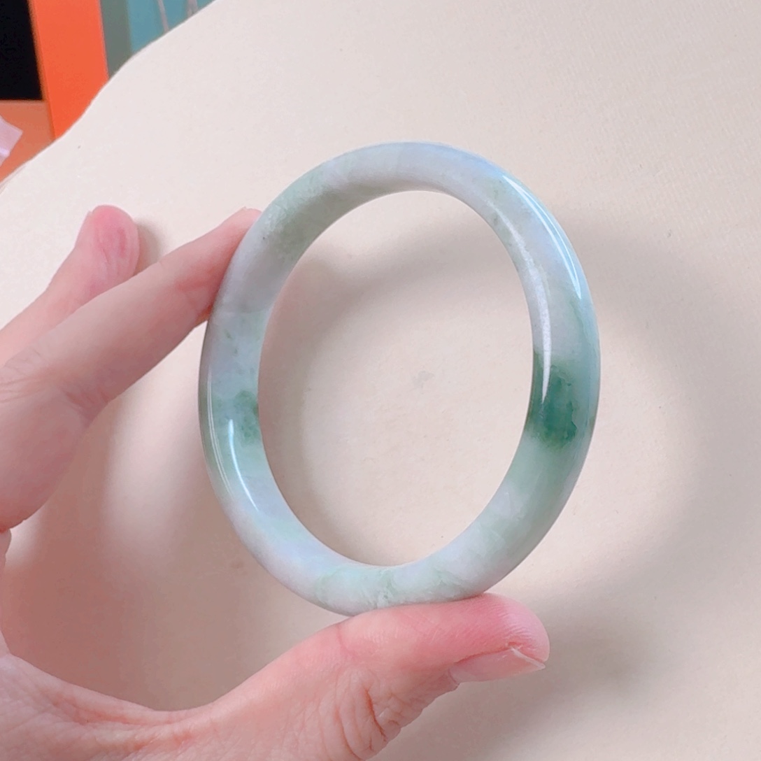 蓝田玉（蛇纹石化大理石玉）手镯未镶嵌A****o