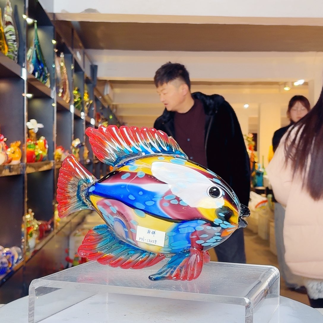 琉璃手工艺品琉璃岛是世界第一