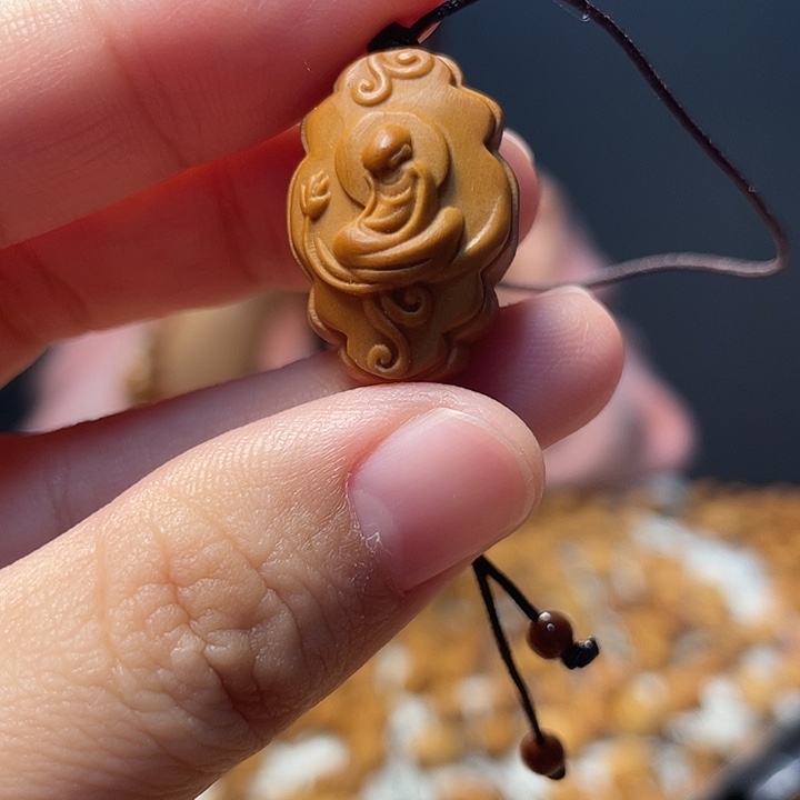 橄榄核吊坠橄榄核