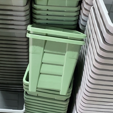 树脂方形1号10个无托浅绿