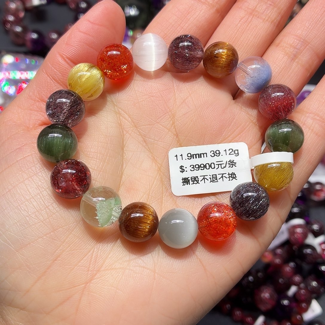 伦***手链水晶未镶嵌手链