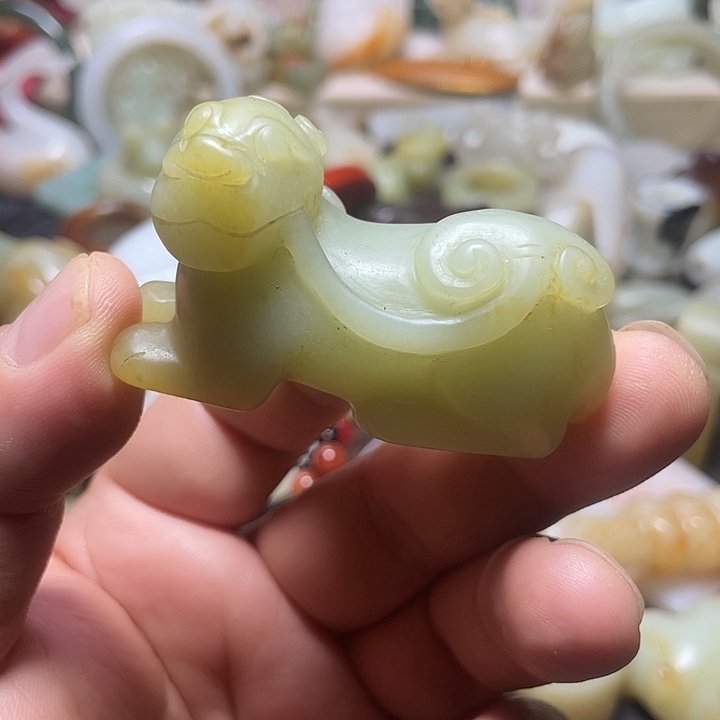 吊坠(不含链)未镶嵌和田玉（糖玉）