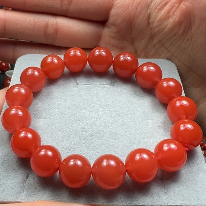 南红玛瑙未镶嵌手串