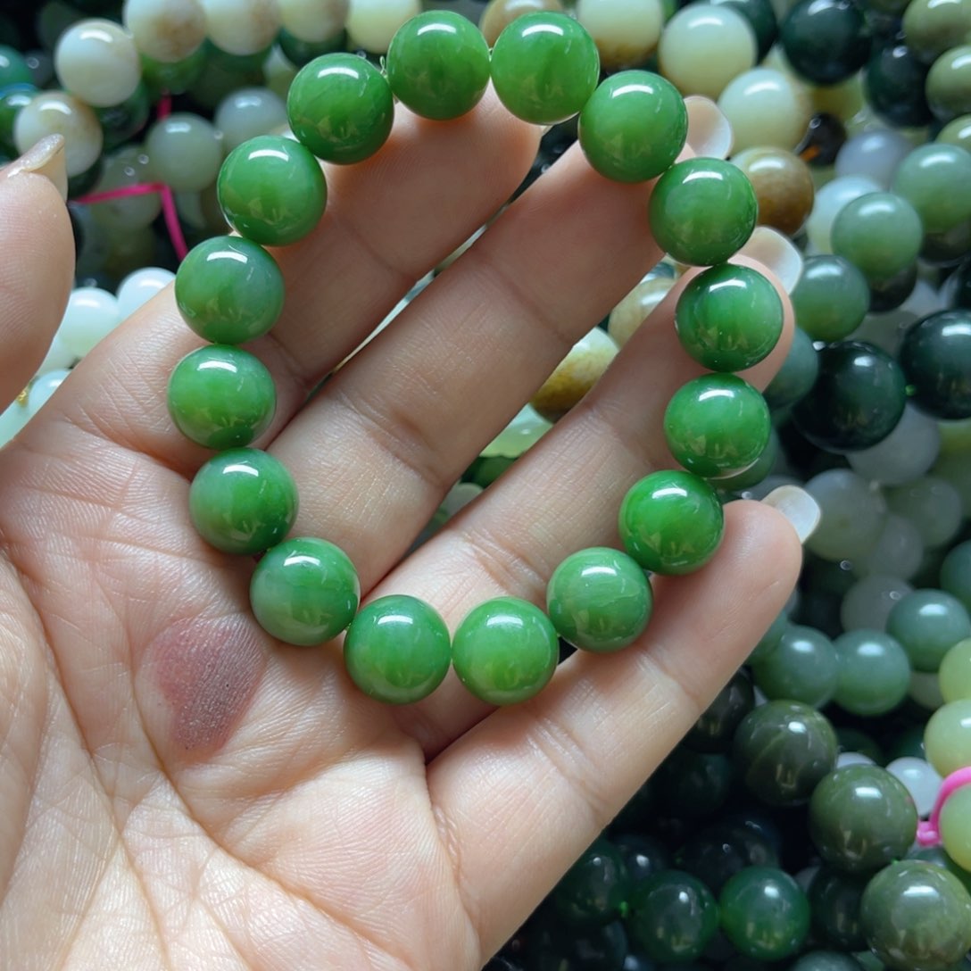 和田玉手链未镶嵌