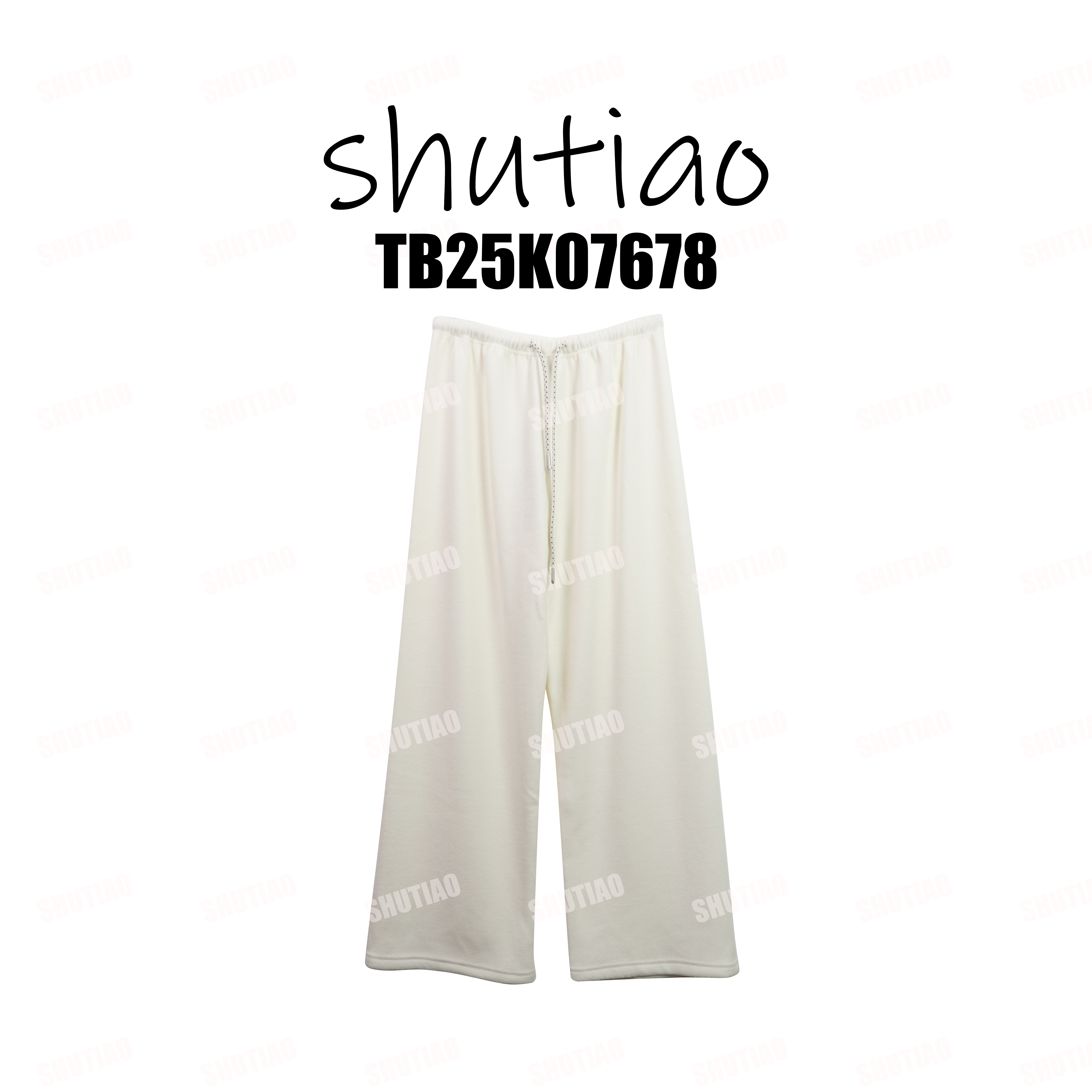 【SHUTIAO】2025冬季：新款小众设计款裤子TB25K07678