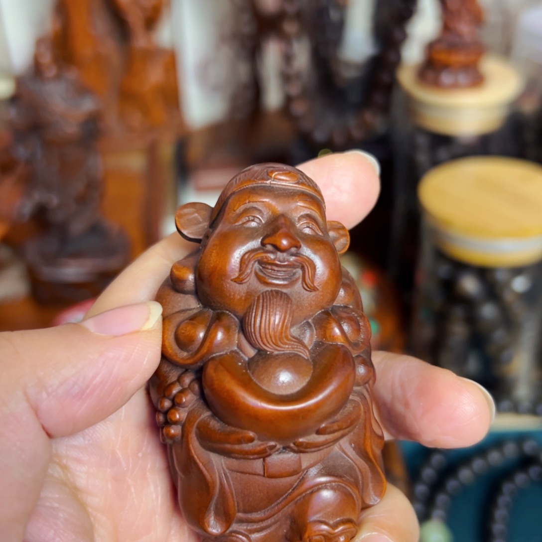 黄杨木年货节福利活动手串把件摆件文玩