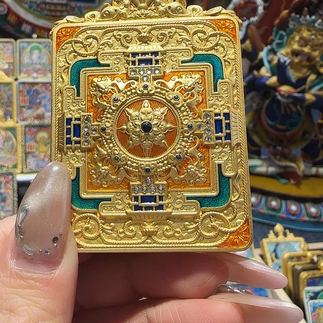 装裱画安**心绿度母补差价十级