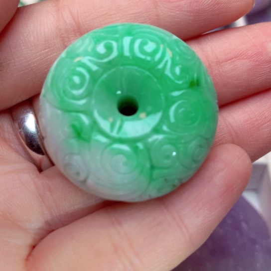 翡翠吊坠(不含链)未镶嵌