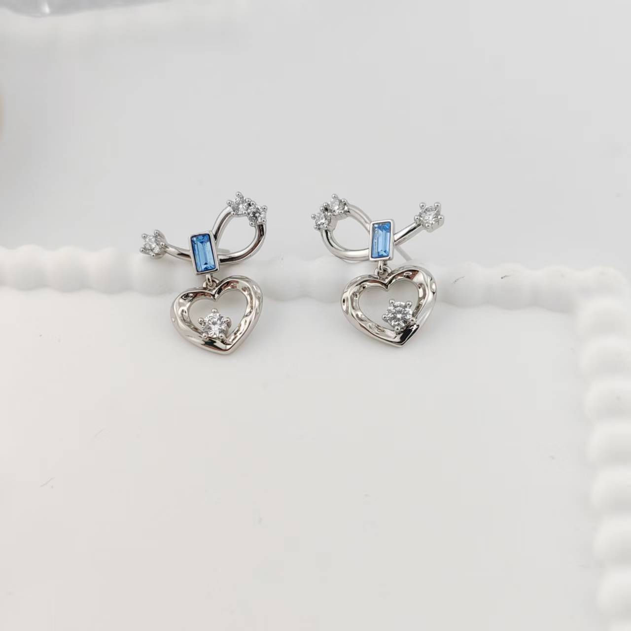 XUPING/旭平首饰 合金合成锆石耳饰 【潘生福利】GDM X000864811