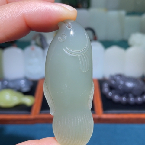 和田玉挂件未镶嵌