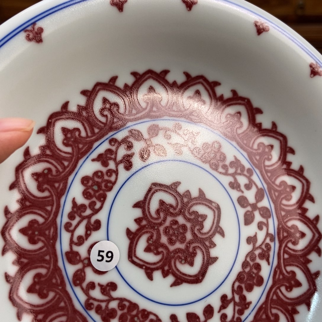 景德镇手绘现代茶具，非古董