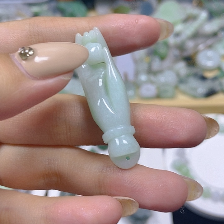 翡翠散珠天然缅甸翡翠