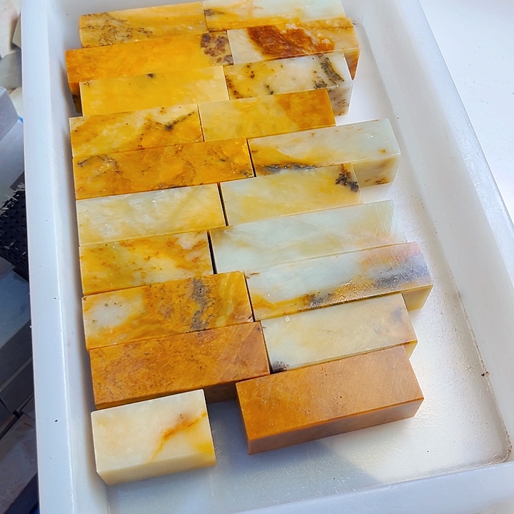 青田石印石掌*今天我是