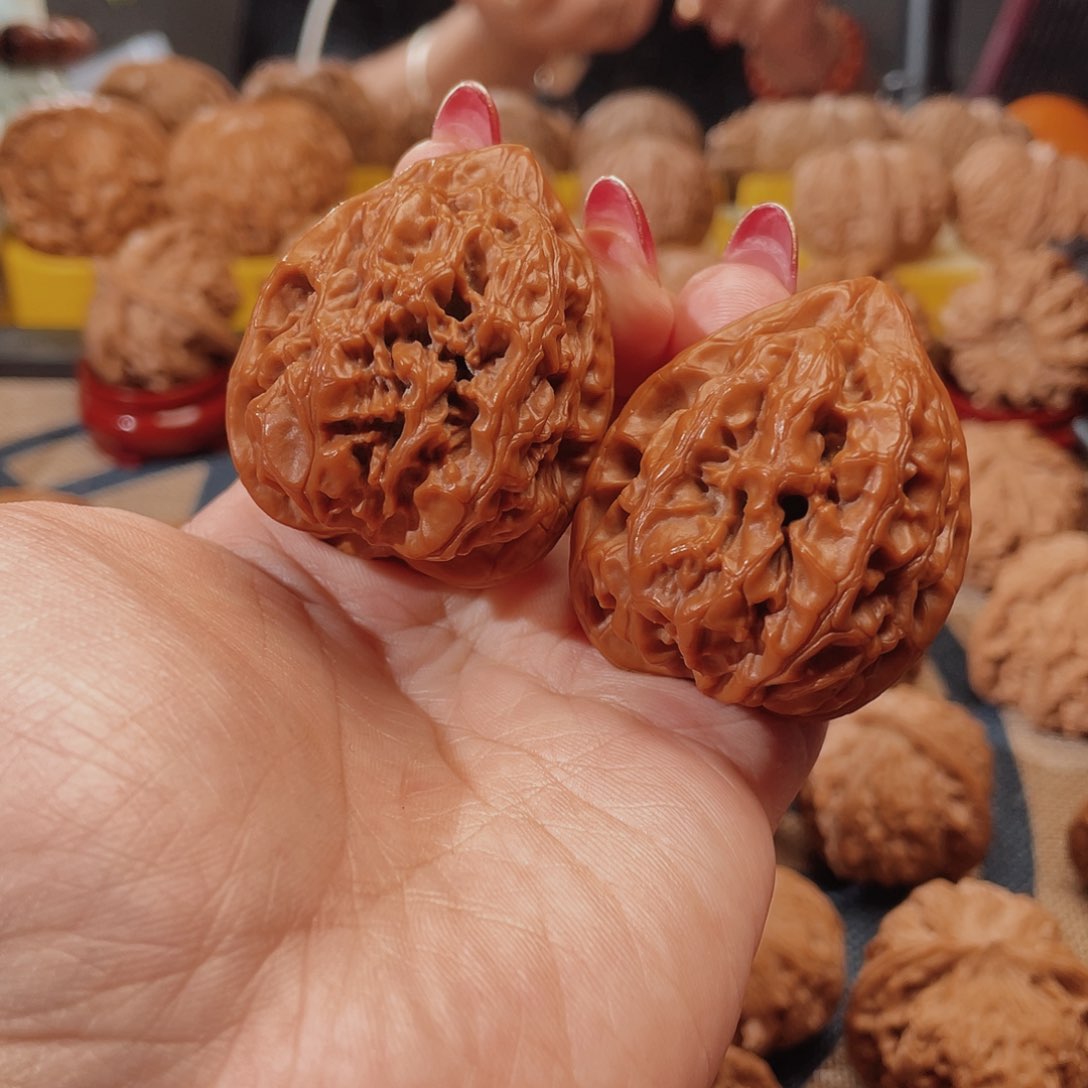 吊坠文玩核桃38至尊宝火苗