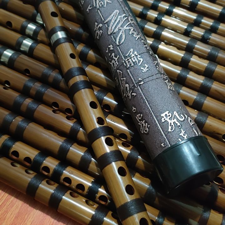 仿木苦竹插口浮雕初学竹笛