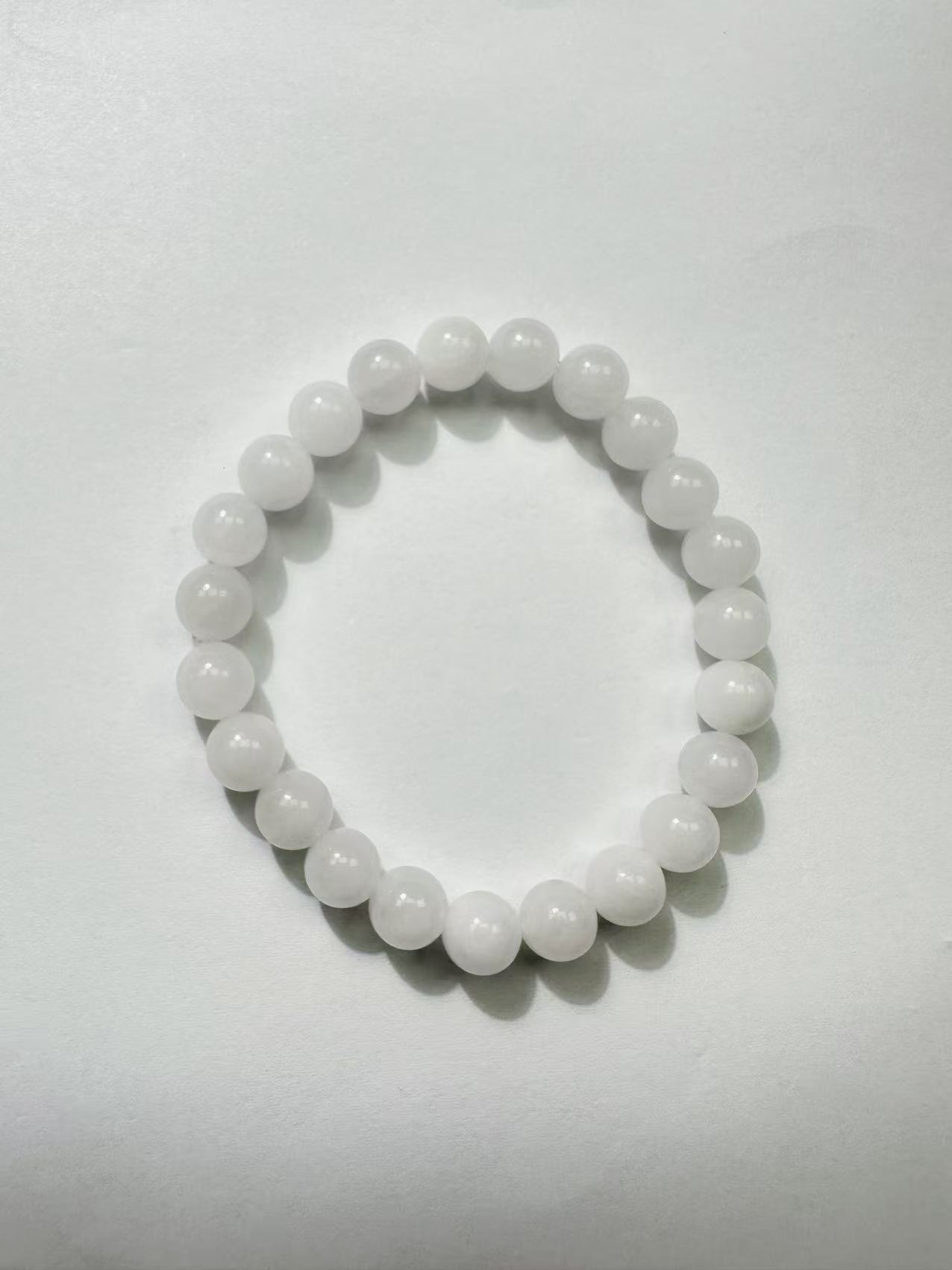 白月光素圈手串简约时尚