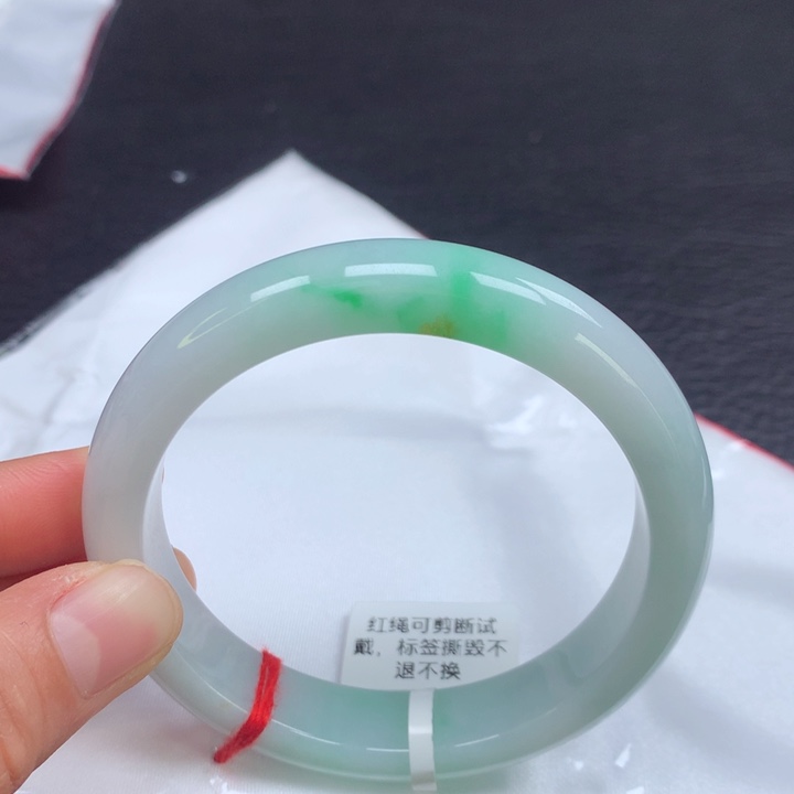 翡翠未镶嵌手镯58➕