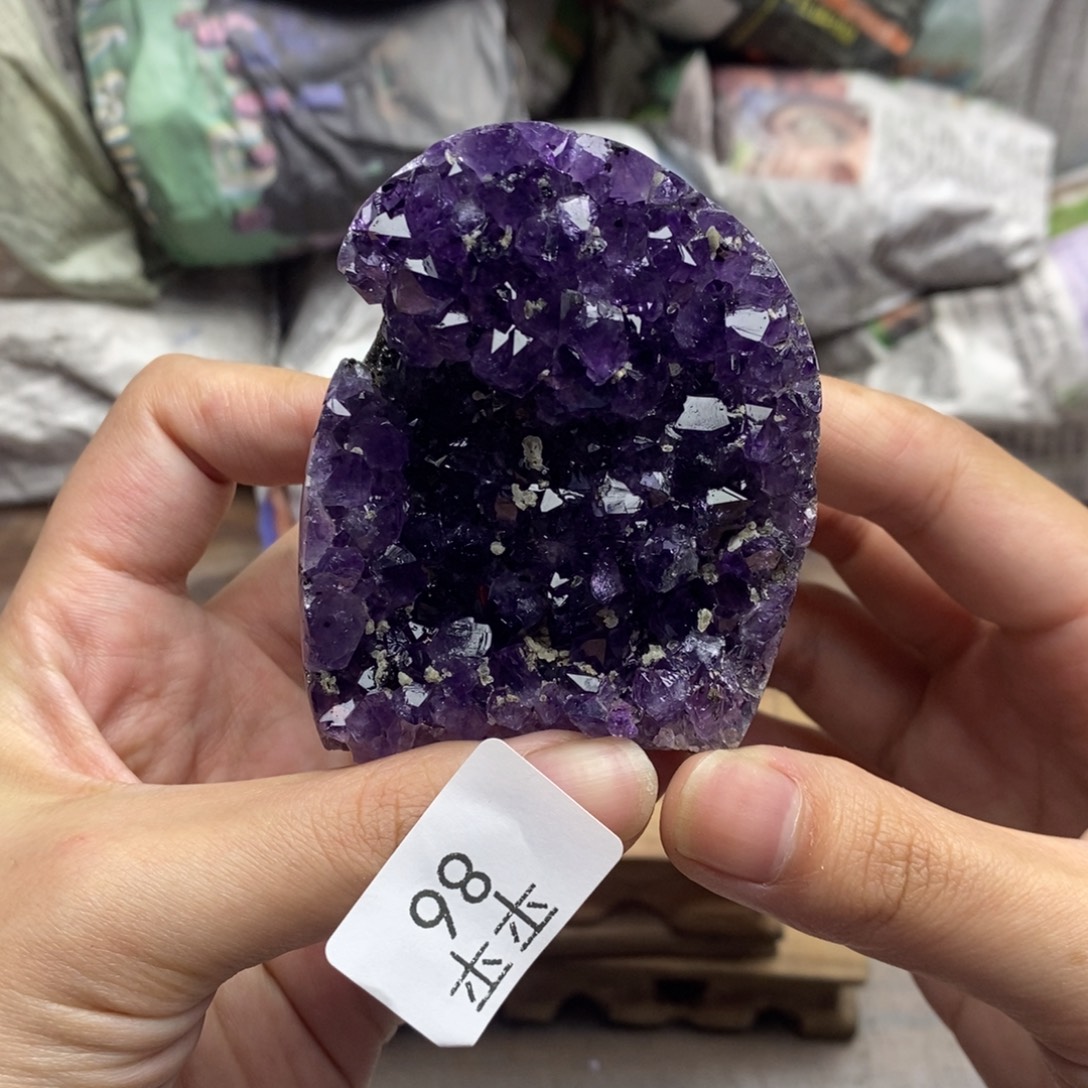 未镶嵌珠宝半成品紫晶