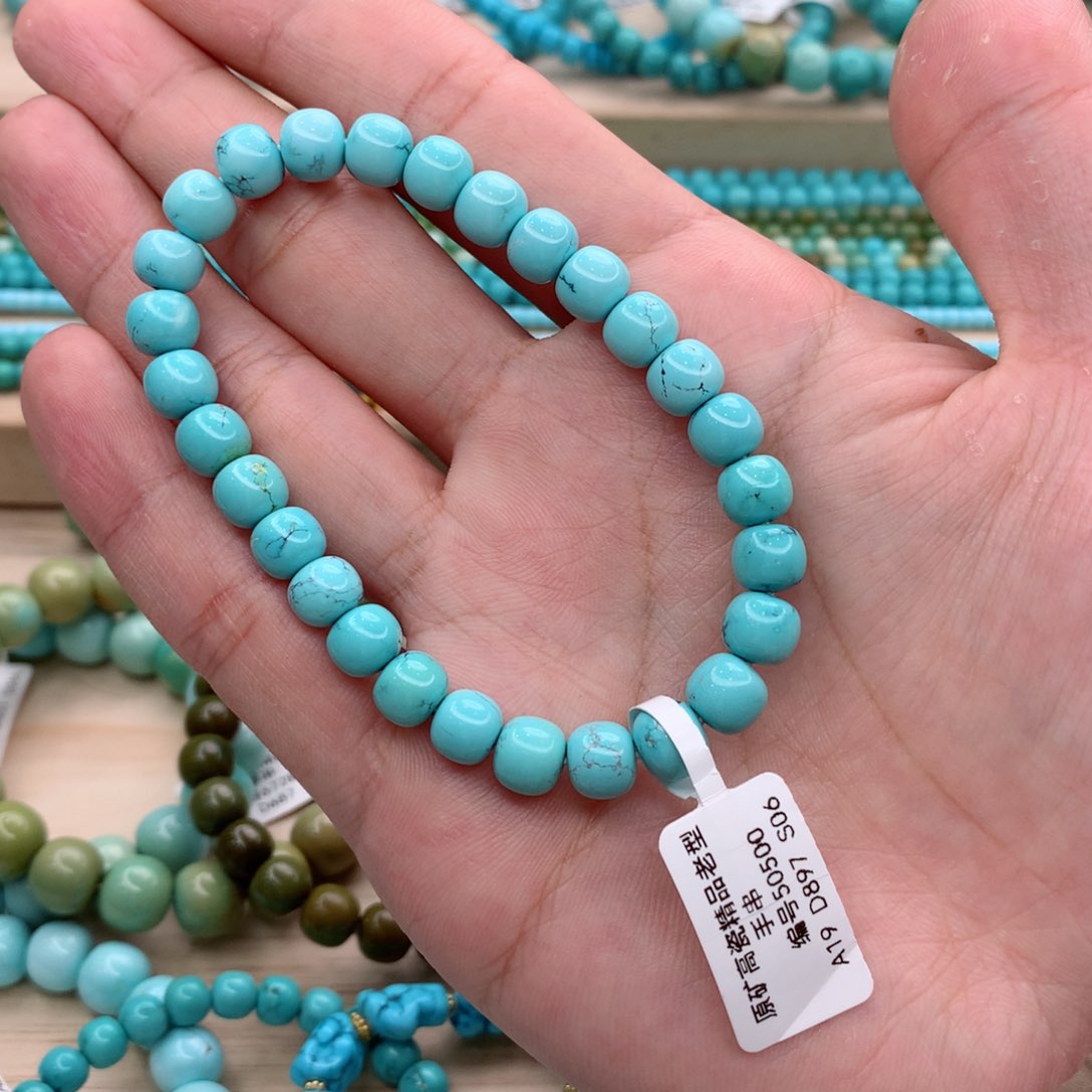 绿松石珠宝奇石未镶嵌