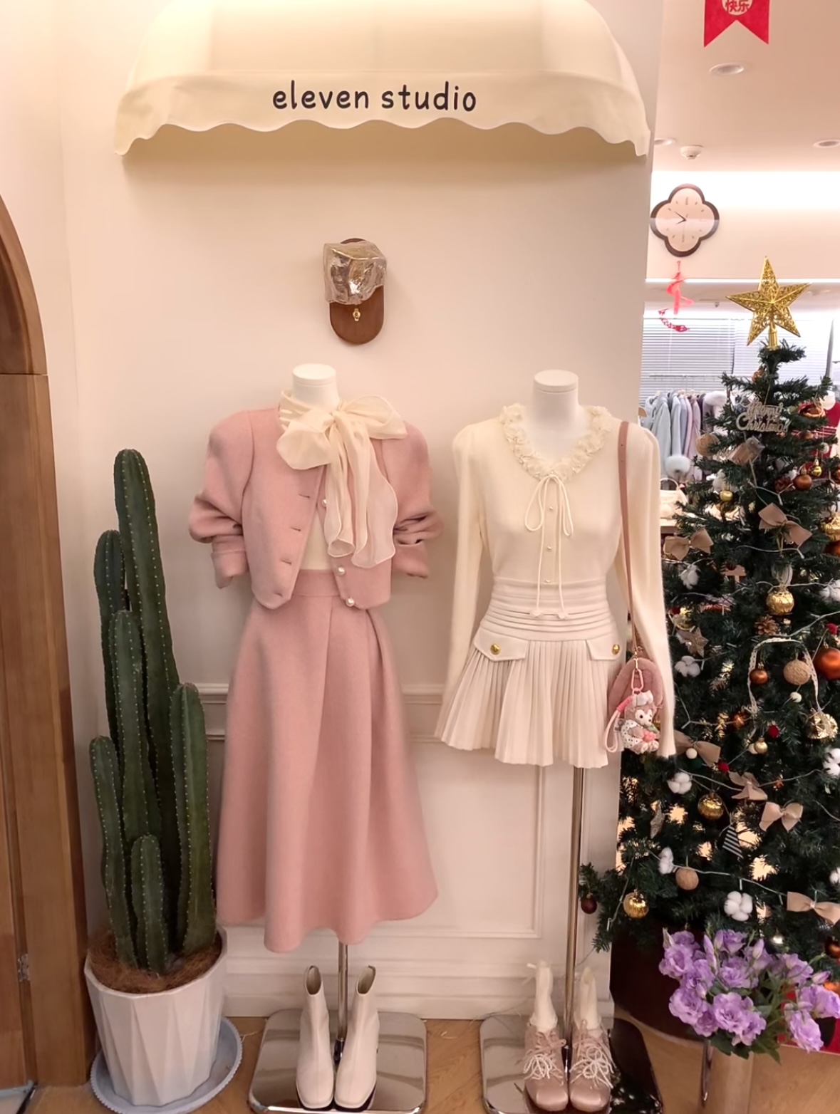 【现货】小羊Studio 韩系轻奢小香风美衣女装