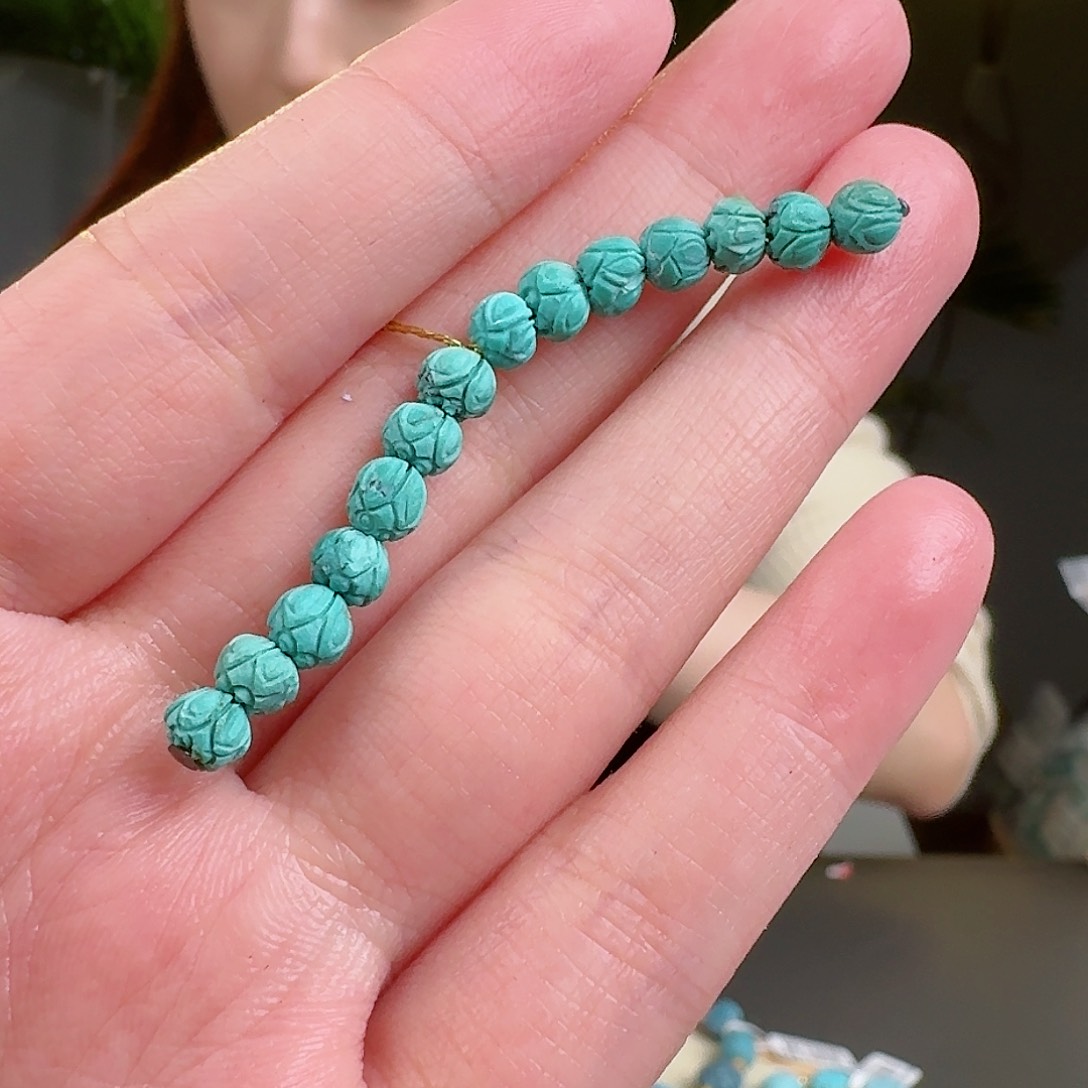 绿松石珠宝奇石未镶嵌