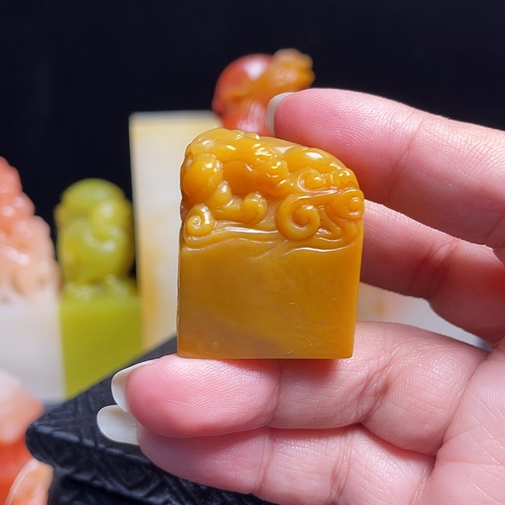 易***人寿山石书法作品1111