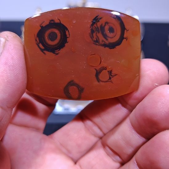 玛瑙/玉髓合金颈饰