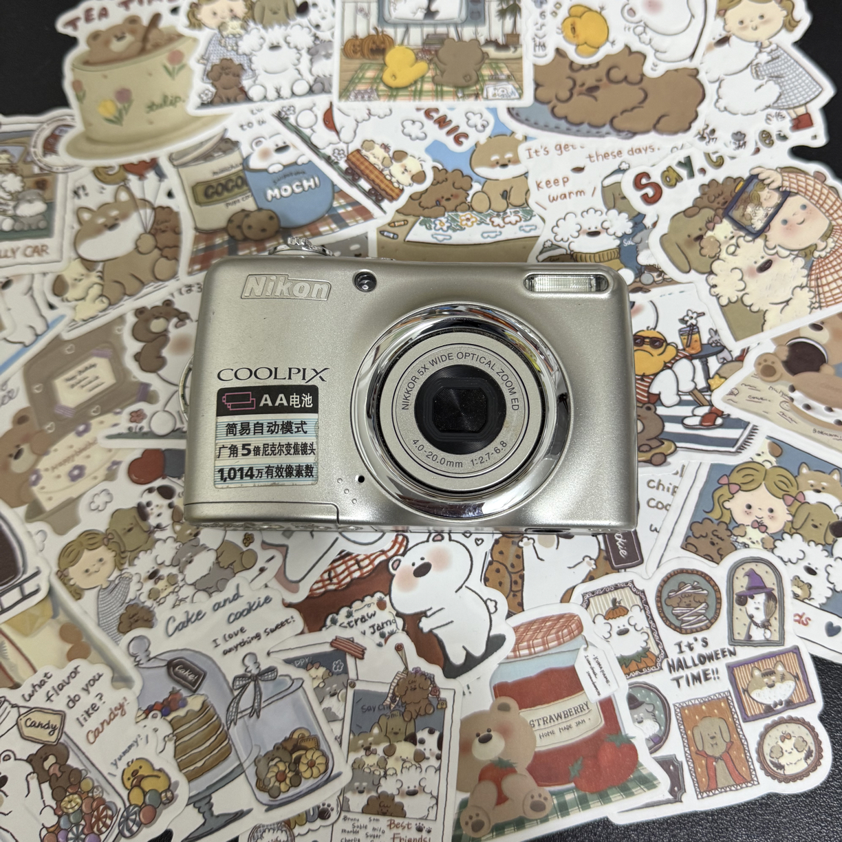 9新 Nikon/尼康 L23 功能全好 两节五号电池自备