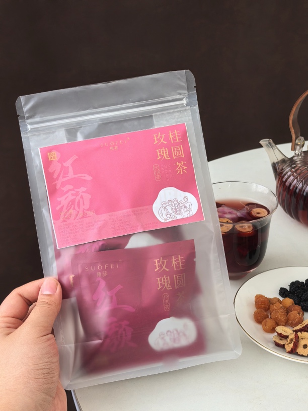 所菲药食同源出品 玫瑰桂圆茶
