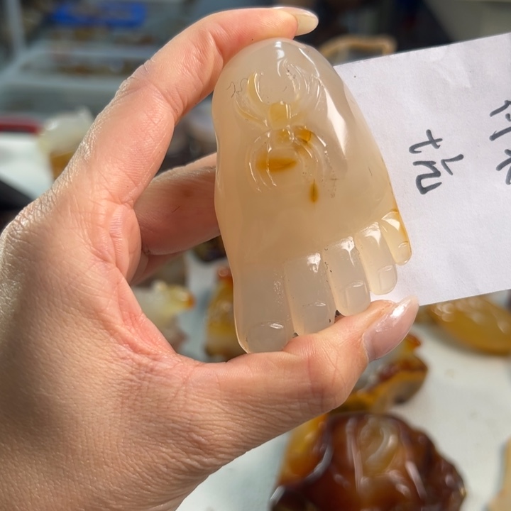 玛瑙/玉髓吊坠(不含链)未镶嵌