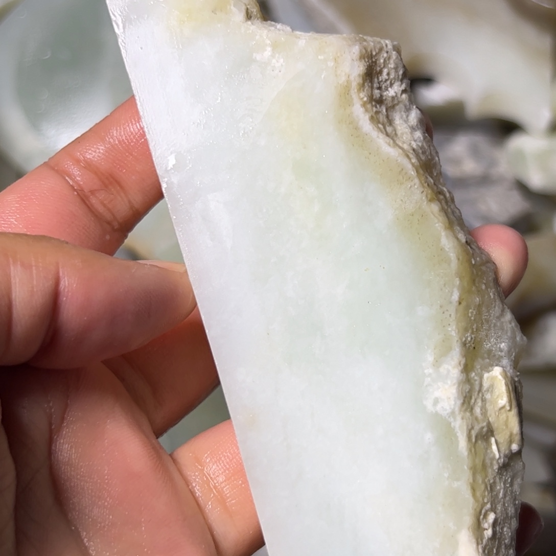 和田玉未镶嵌项链