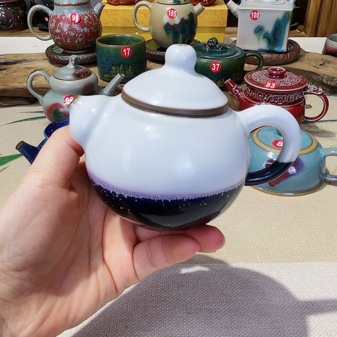 壶禹州钧瓷艺术作品