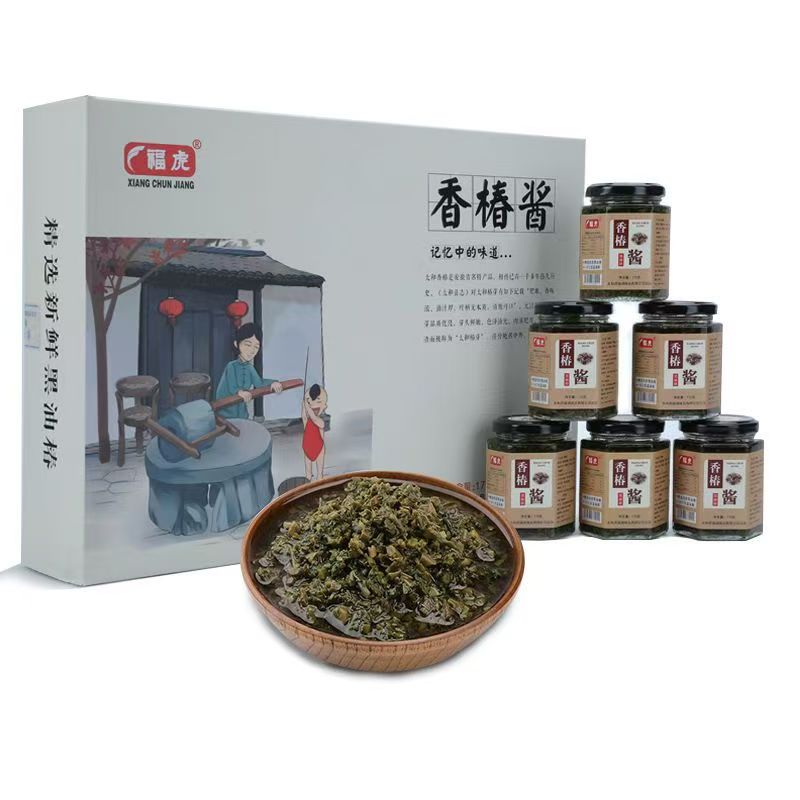 安徽太和特产香椿芽贡椿下饭酱拌饭调味酱菜