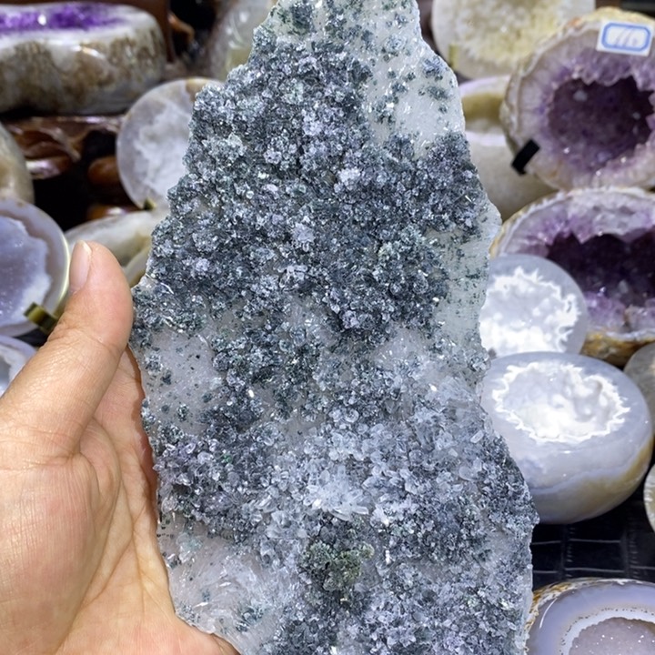 未镶嵌珠宝半成品水晶清*绿奇石