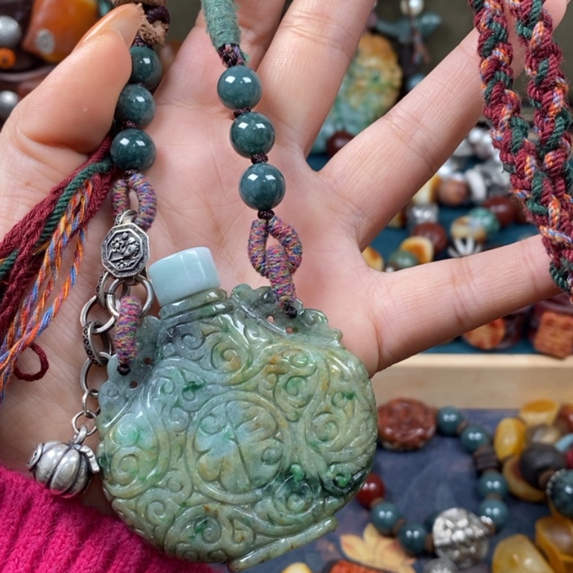 【闪购商品】翡翠颈饰未镶嵌项链