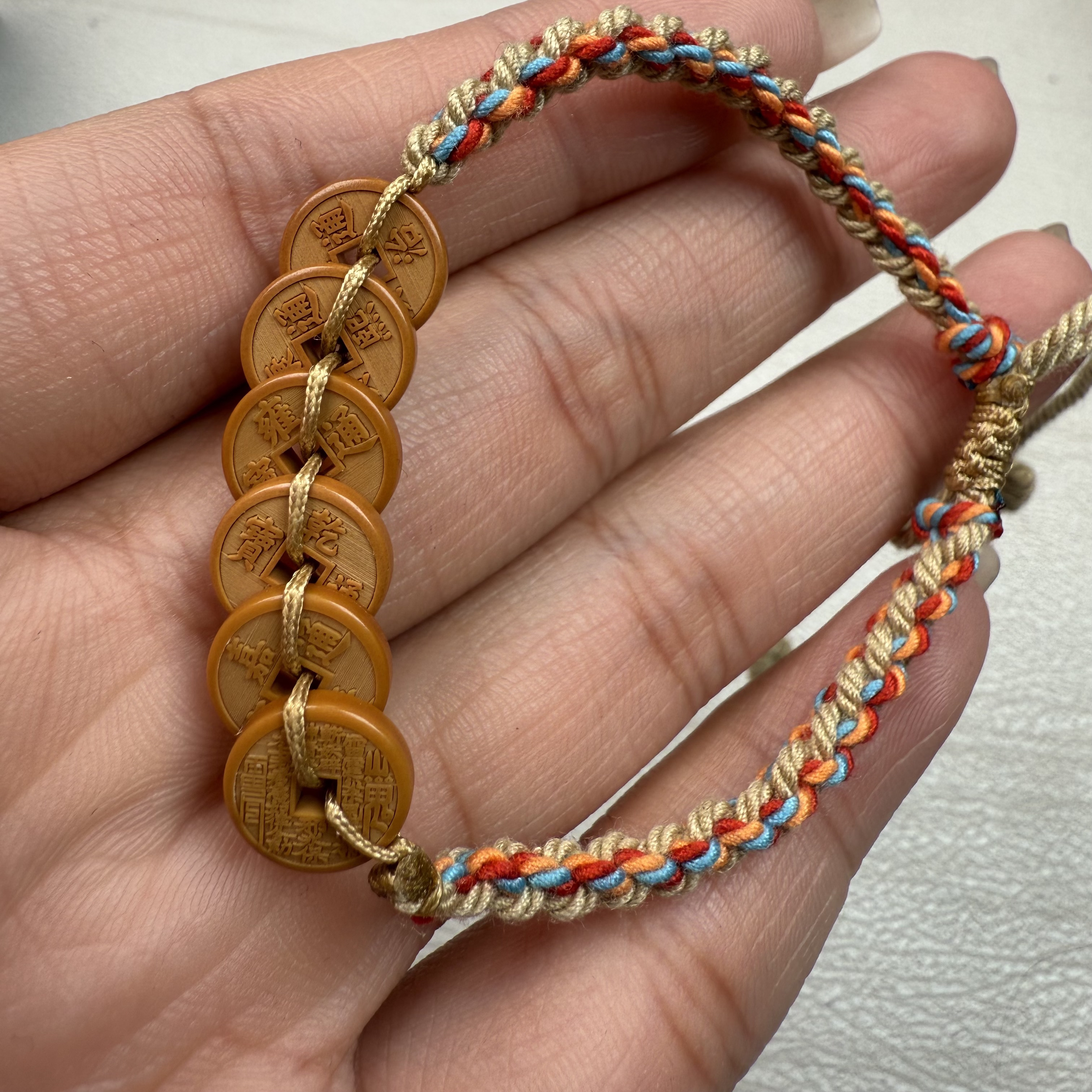 山鬼联名款【六帝钱】橄榄核雕