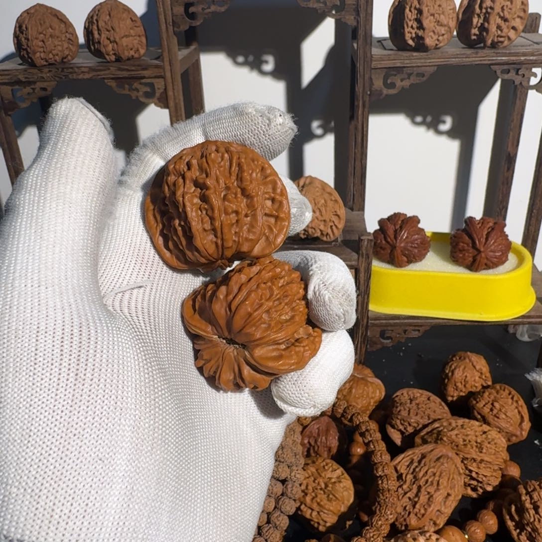 吊坠文玩核桃从***八