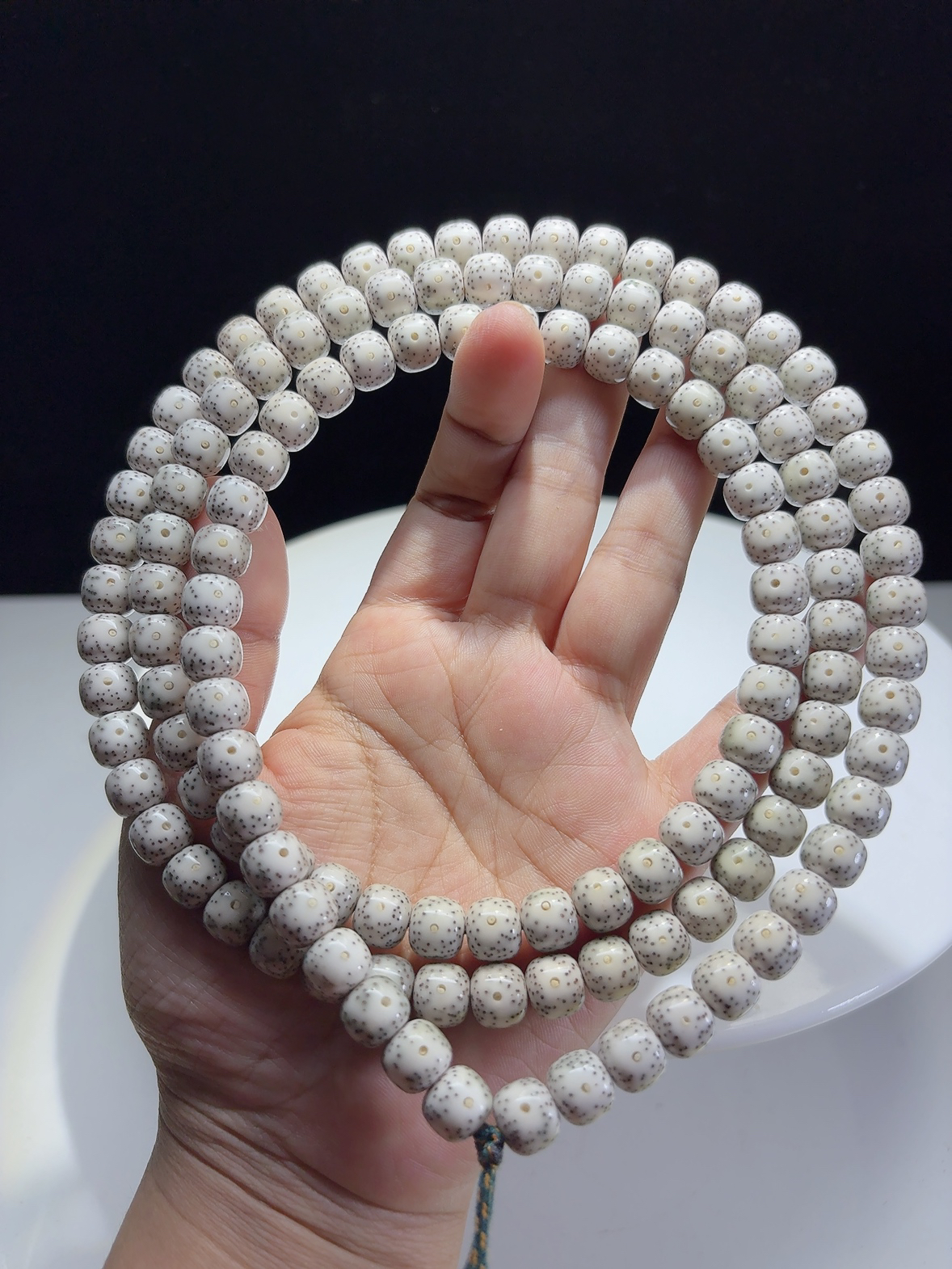 一物一图【原生态】9×10老型，海南毛感料石玉同枝果，月朗星稀针尖星