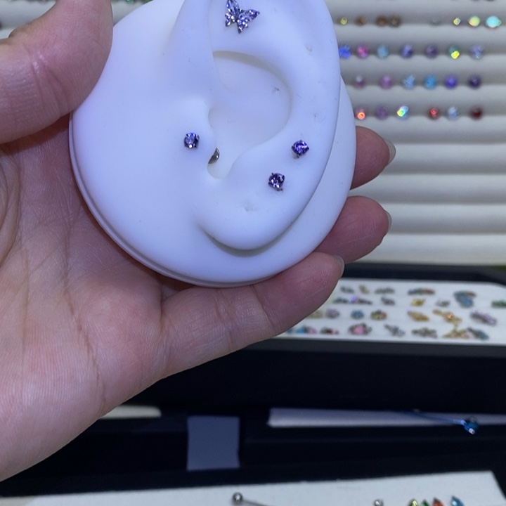 钛合金合金钛合金耳钉