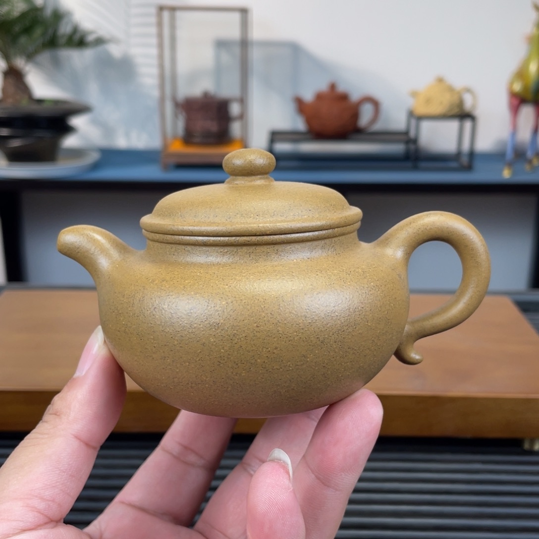 茶壶紫砂青段仿古200cc