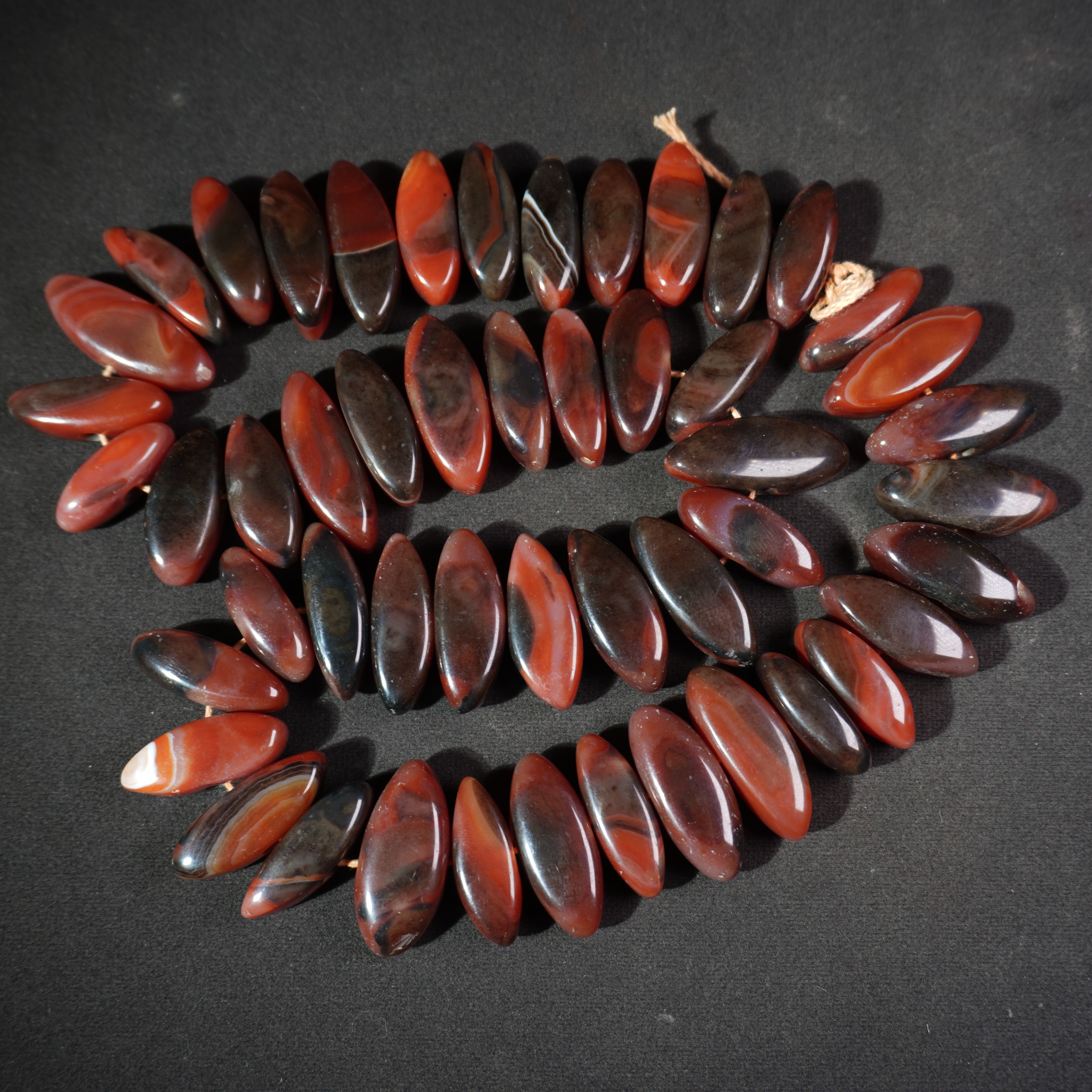 7SYL21 清 玛瑙项链