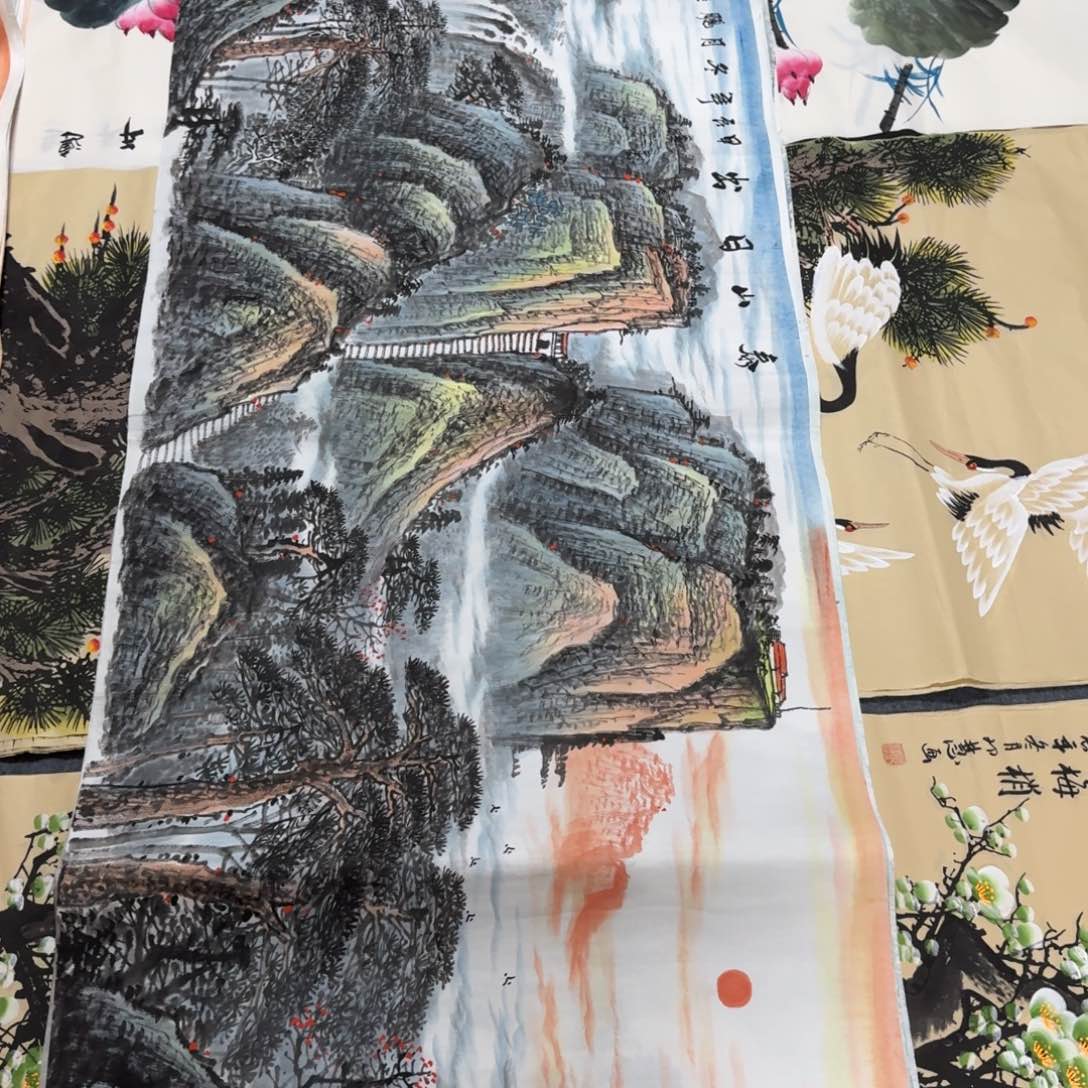 国画晓彤美术馆直播间