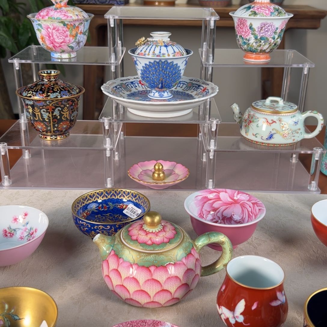 焕纯手工手绘 高端茶器